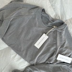 Women's Gray Pajama Set